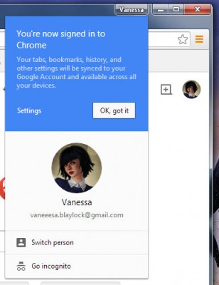 Google Chrome v39 screen cap