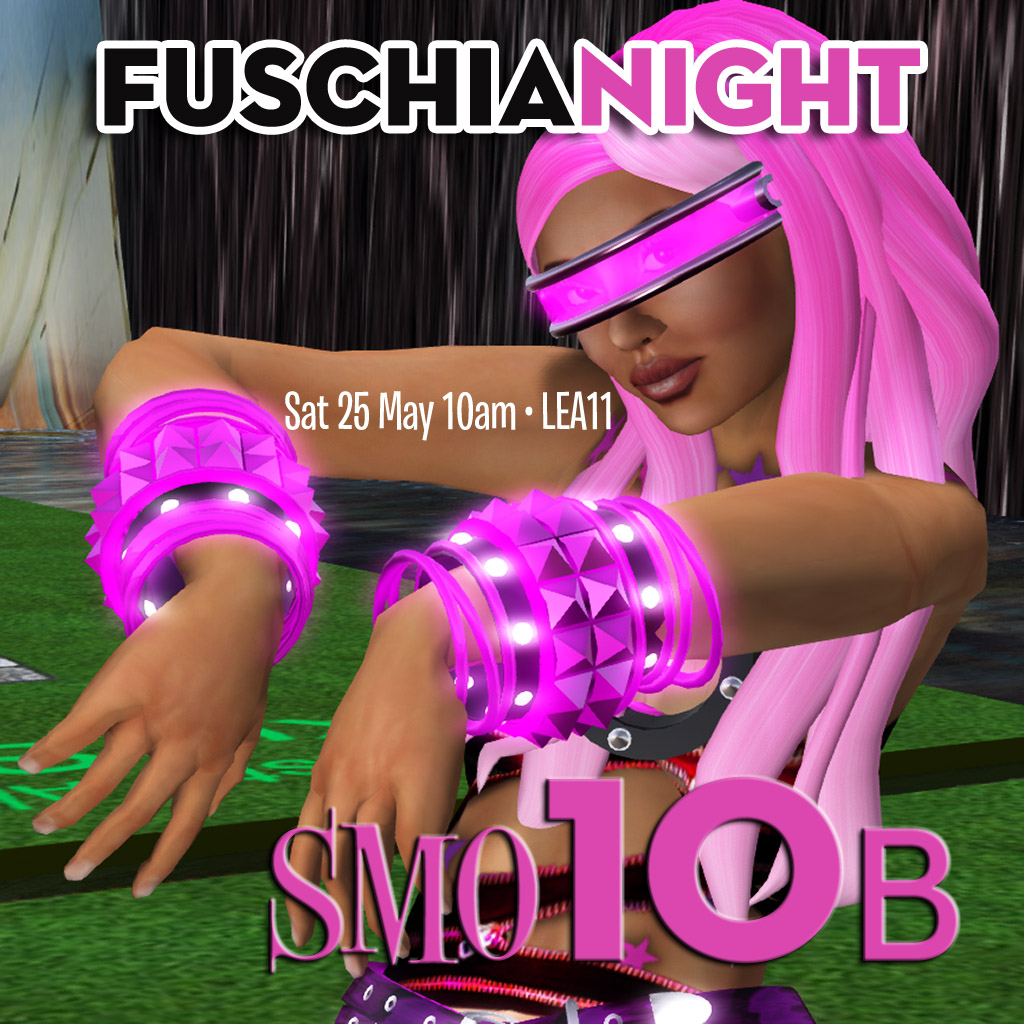 Fuschia Nightfire in a poster for the SMO10b event