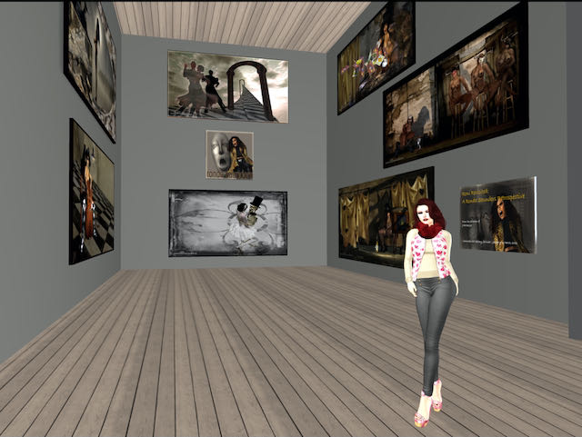 Collecting Art in Second Life